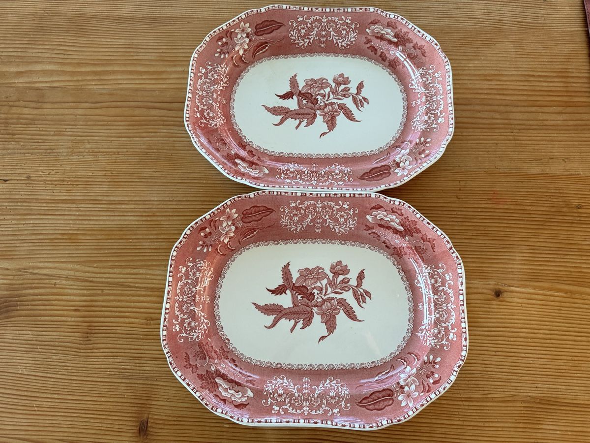Spode Piatti di portata: Spode "Camilla" England Servierplatten, Vintage, 2 Stk. – Usato da Lanzenhäusern venduto da Galaa 3