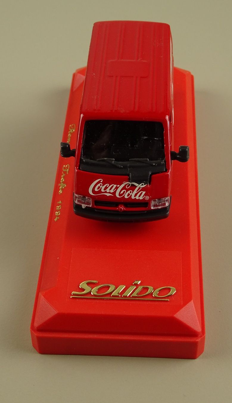 Renault Modellautos: SOLIDO MODELL RENAULT TRAFIC 1994 COCA COLA – Gebraucht aus Grüningen von Kartensammler 4