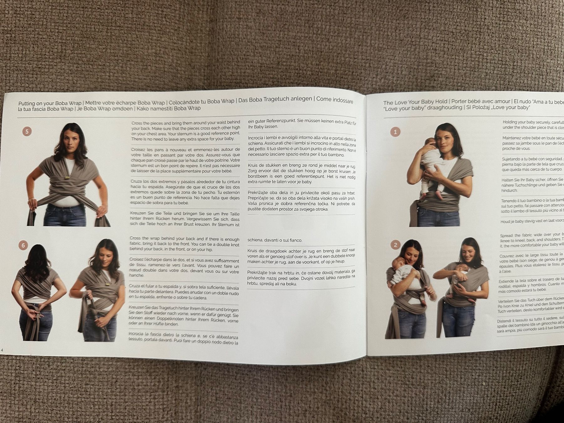 Bauch- & Rückentragen: Baby Wrap Boba – Neu (gemäss Beschreibung) aus Affoltern am Albis von ane_5827 2