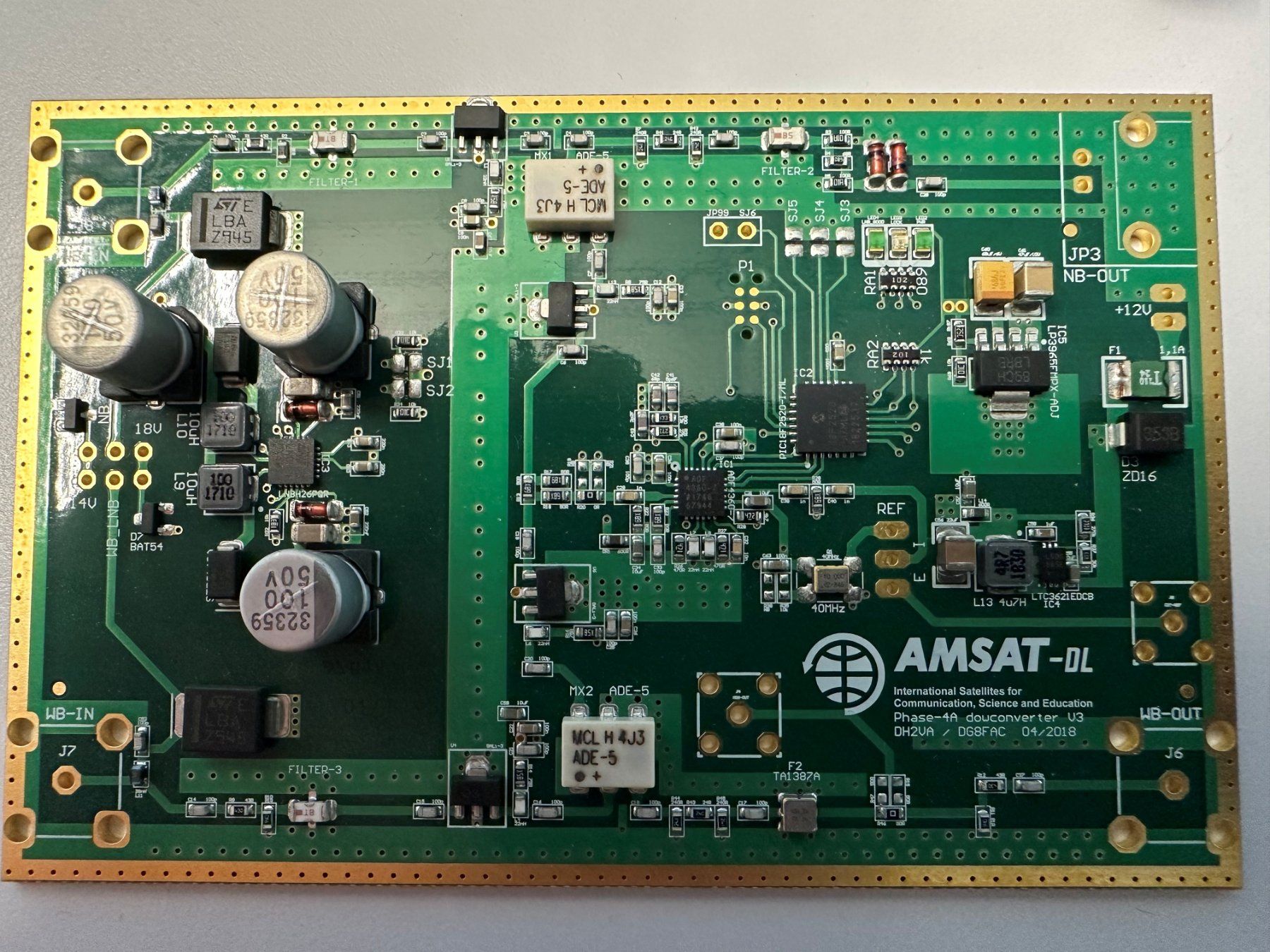 AMSAT-DL RX Converter für QO-100 SAT (Neu und originalverpackt) in ...