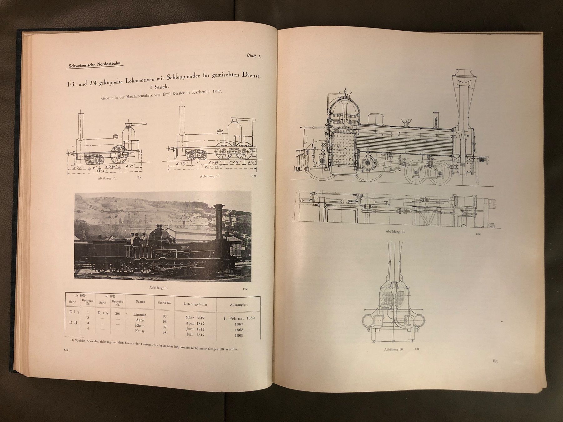 Bücher: Buch Der Dampfbetrieb der Schweizerischen Eisenbahnen 1922 – Gebraucht aus Nunningen von anclaudia 6
