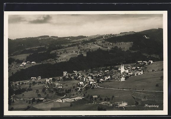 Cartoline postali: AK Mogelsberg, Totalansicht – Usato da Berlin venduto da bartko-reher