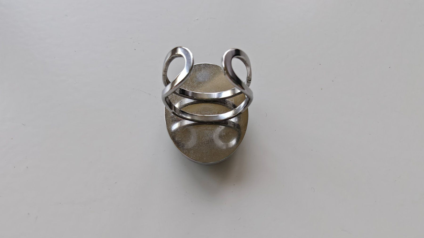 Anelli: Green Jade Stainless Steel Adjustable Ring – Nuovo (secondo la descrizione) da Allschwil venduto da Jani_Banani 2