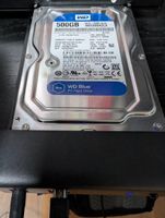 WD Blue 500GB 3.5" SATA 7200rpm HDD – SMART makellos