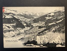 Furna mit blick ins Prättigau Rar!
