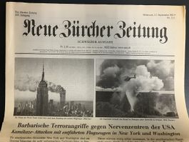 NZZ Ausgabe nach Anschläge von 9.11