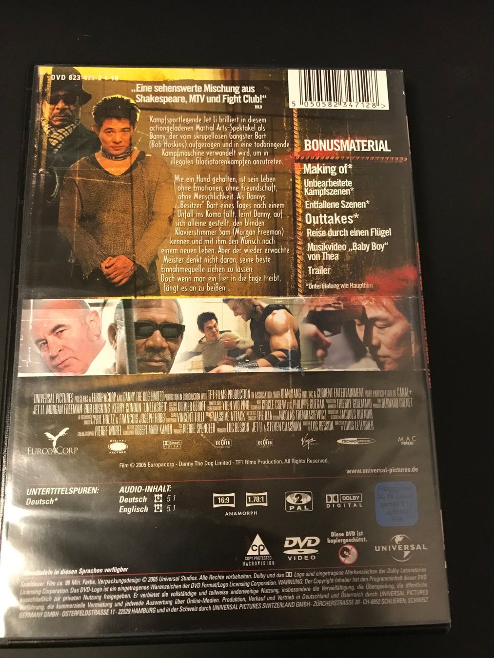 Tutti i DVDs: UNLEASHED - ENTFESSELT – Usato da Freudwil venduto da Feenland2010 1