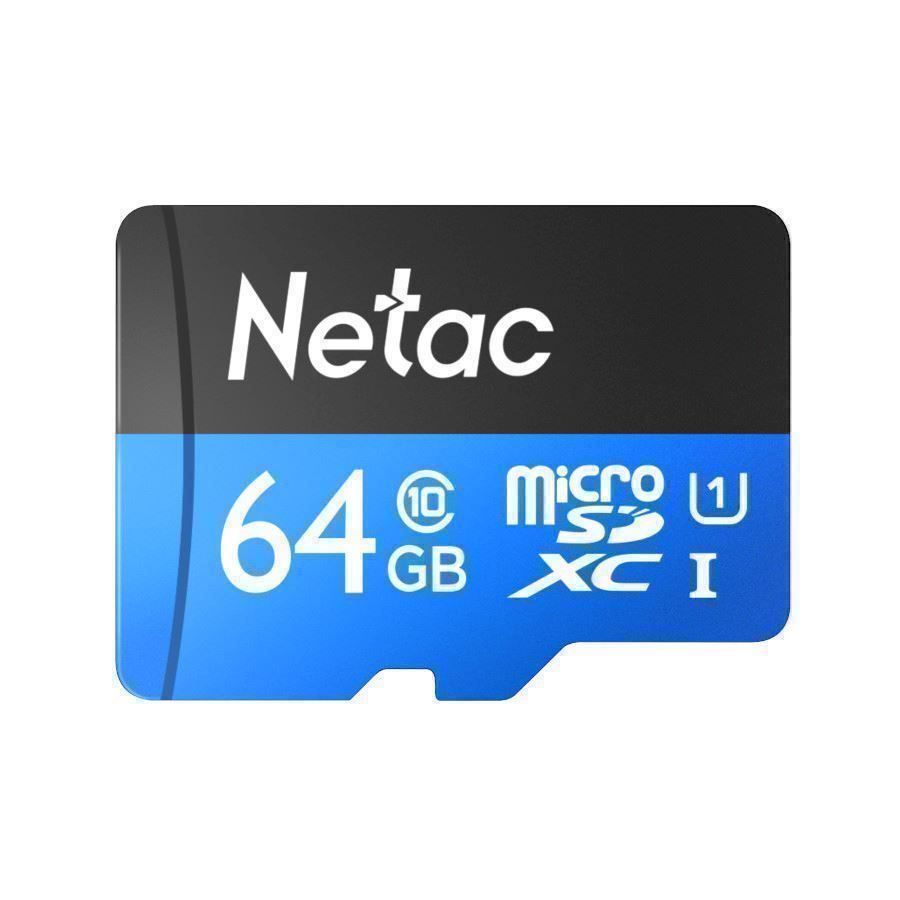 Speicherkarten: Netac P500 MicroSDXC Speicherkarte 64GB – Neu und originalverpackt aus Winterthur von b-mem 4