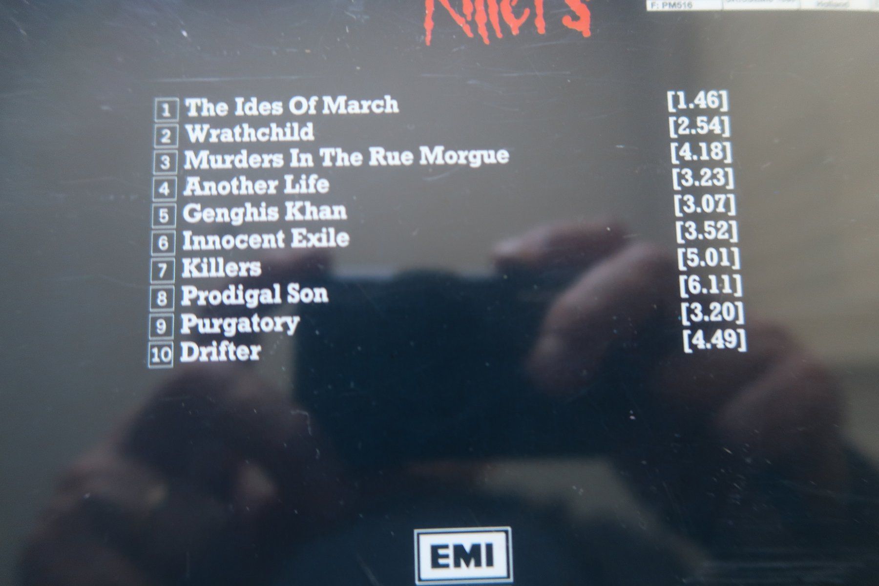CDs: IRON MAIDEN - KILLERS - CD – D'occasion à Basel par Patiscat 2