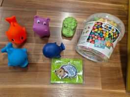 Playmais neu und Wasser Spritztiere gebraucht K9