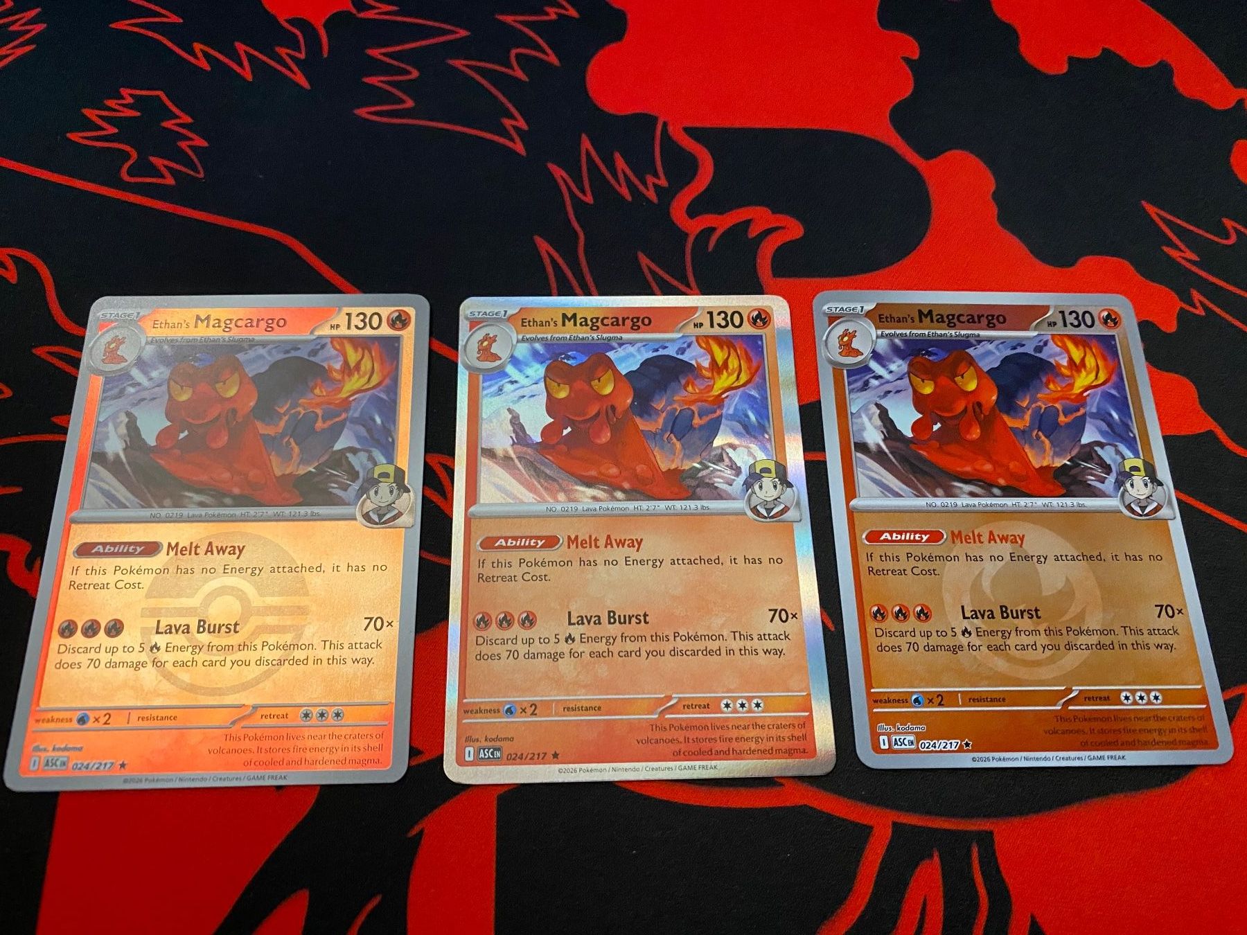 Ascended Heroes EN 024 - Ethan's Magcargo set (Neu (gemäss Beschreibung ...