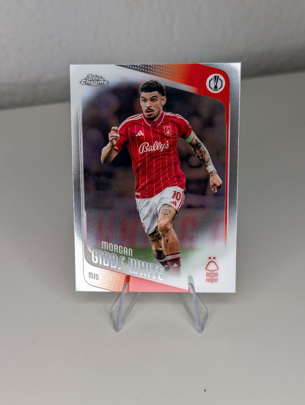 Topps Carte collezionabili: Morgan Gibbs - White Nottingham Forest Topps Chrome – Nuovo (secondo la descrizione) da Hunzenschwil venduto da BRPCards