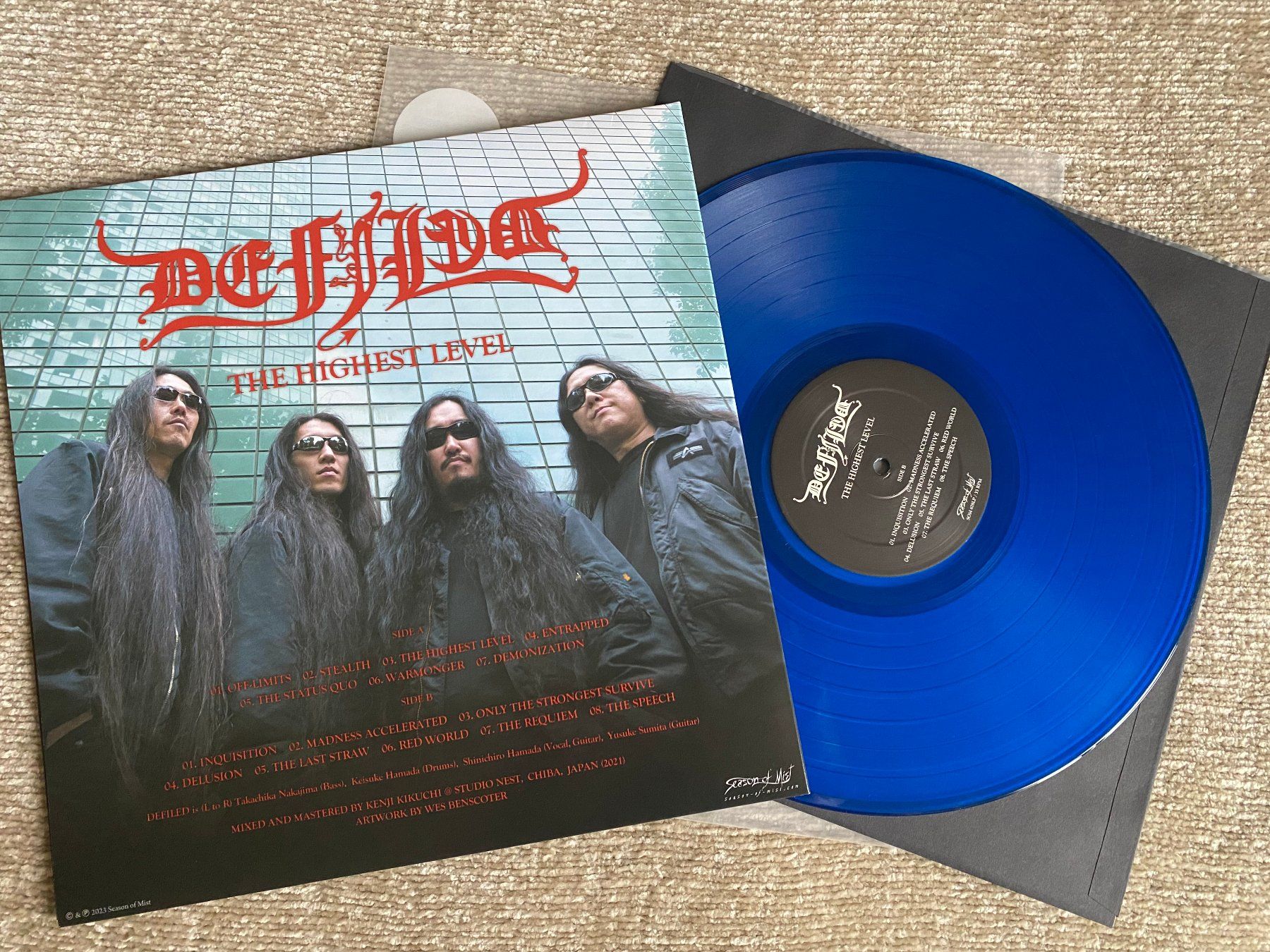 Dischi in vinile: Defiled – The Highest Level / LP Blue – Usato da Basel venduto da Dinosauce 1