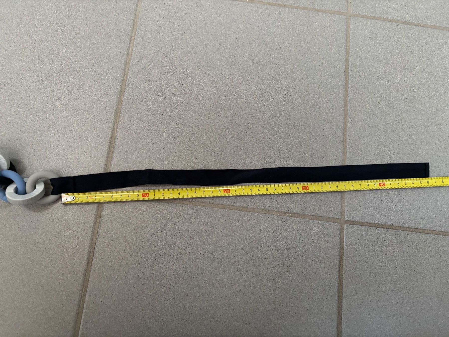 Cos Catenine: COS Kette mit Bändern, blau/grau – Nuovo (secondo la descrizione) da Wangen ZH venduto da Mahmood11 6