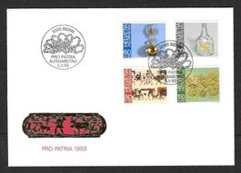 Pro Patria 1993, Ersttagsbrief