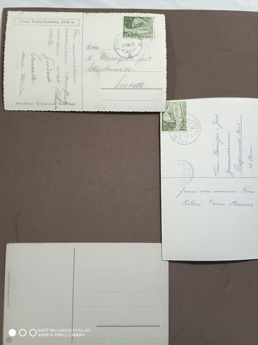 Cartoline postali: Konvolut Ansichtskarten Schweiz verschiedene Orte  – Usato da Aarwangen venduto da to-hirschi 7