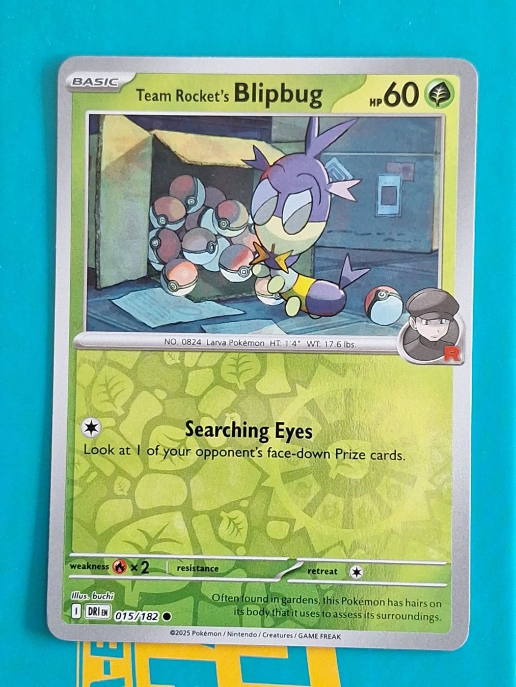 Pokémon Carte collezionabili: Team Rocket's Blipbug - Reverse Holo Destined Rivals #1.9 – Usato da Altstätten SG venduto da GGsGameshop