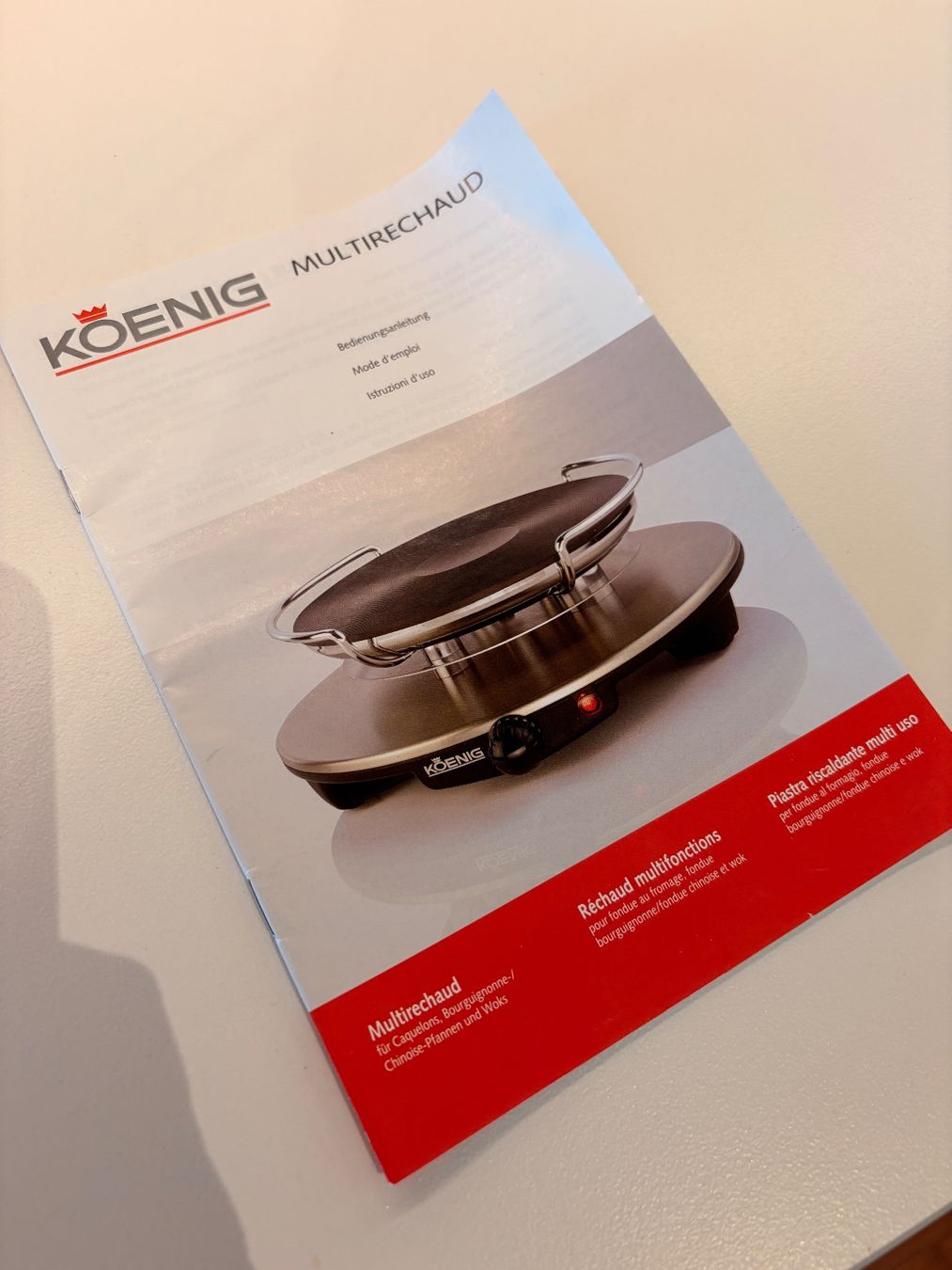 Elettrodomestici da cucina: Fondue Set von Koenig – Usato da Windisch venduto da Slamit 5