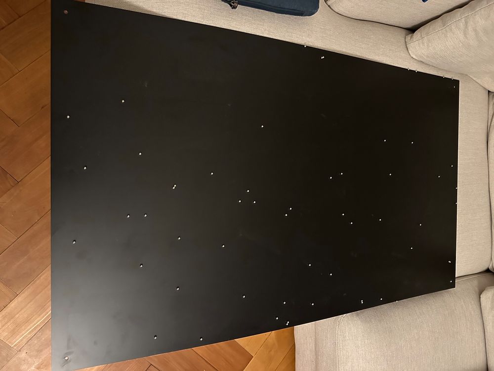 Banjado® Glas-Magnettafel – Elegante Magnetwand 40x40 Cm, Orange, Beschreibbar & Mit 4 Magneten