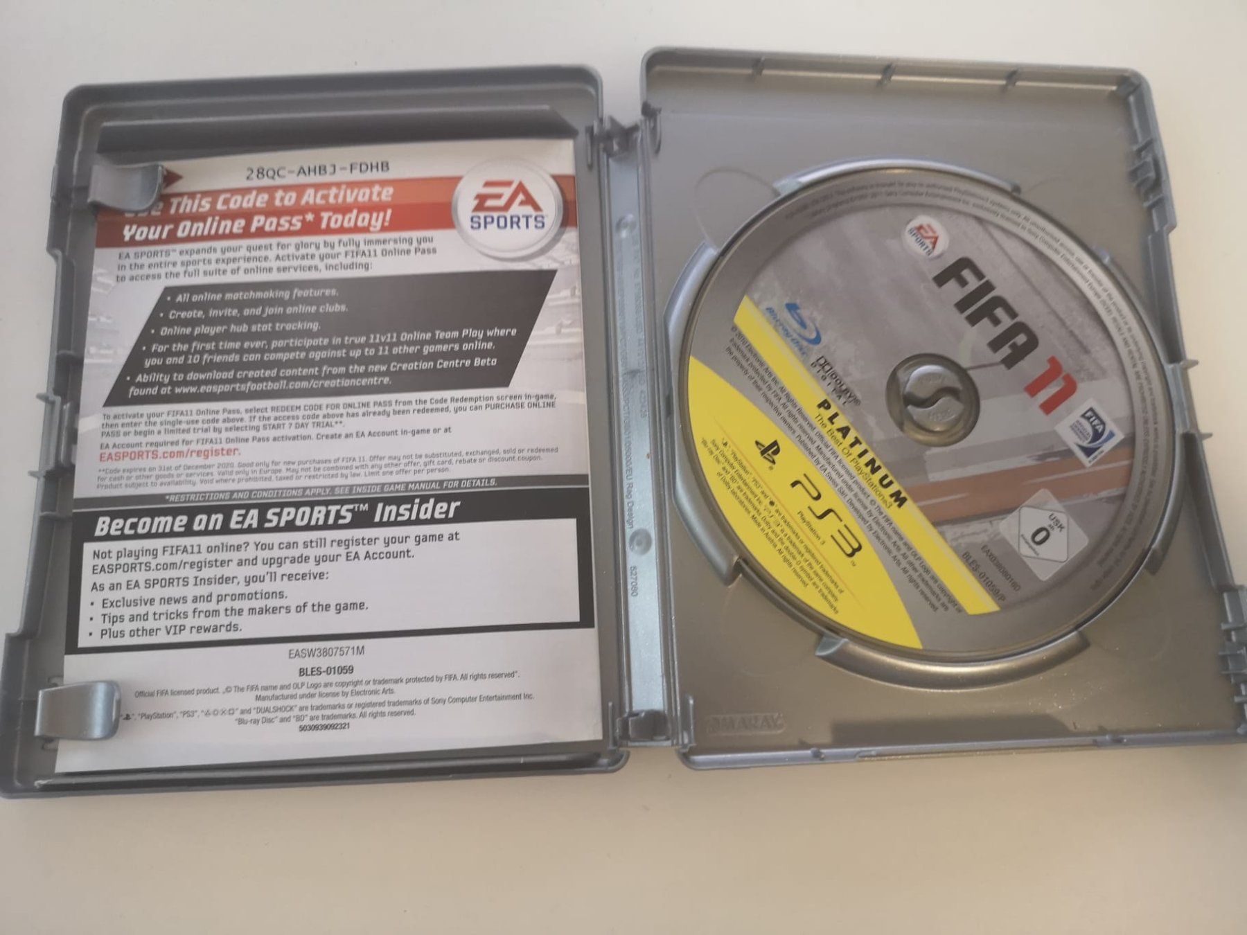 Spiele: Fifa 11 (Platinum) (PS3) – Gebraucht aus Herisau von Seyashop_2 1