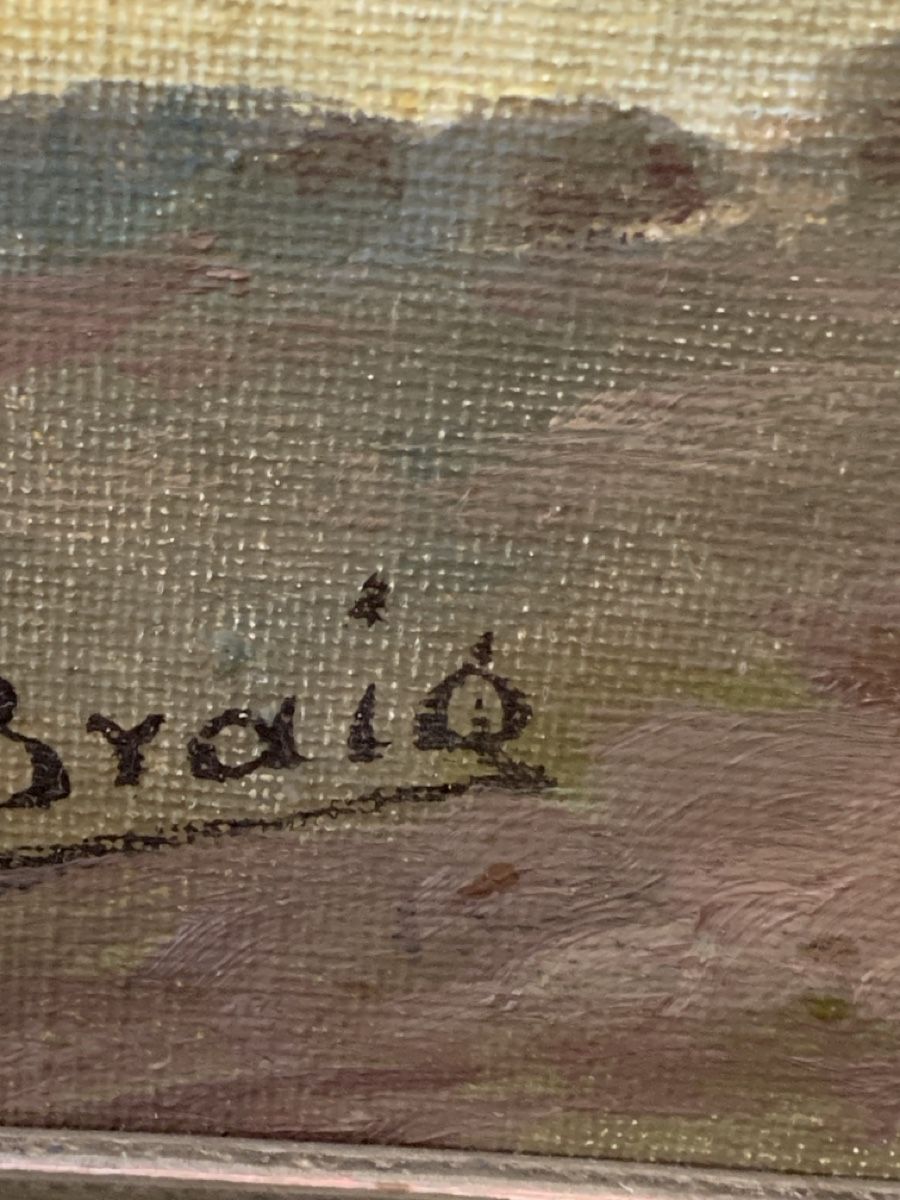 Dipinti: O. BRAIG 1875  – Usato da Wolfhalden venduto da SecondAntique 3