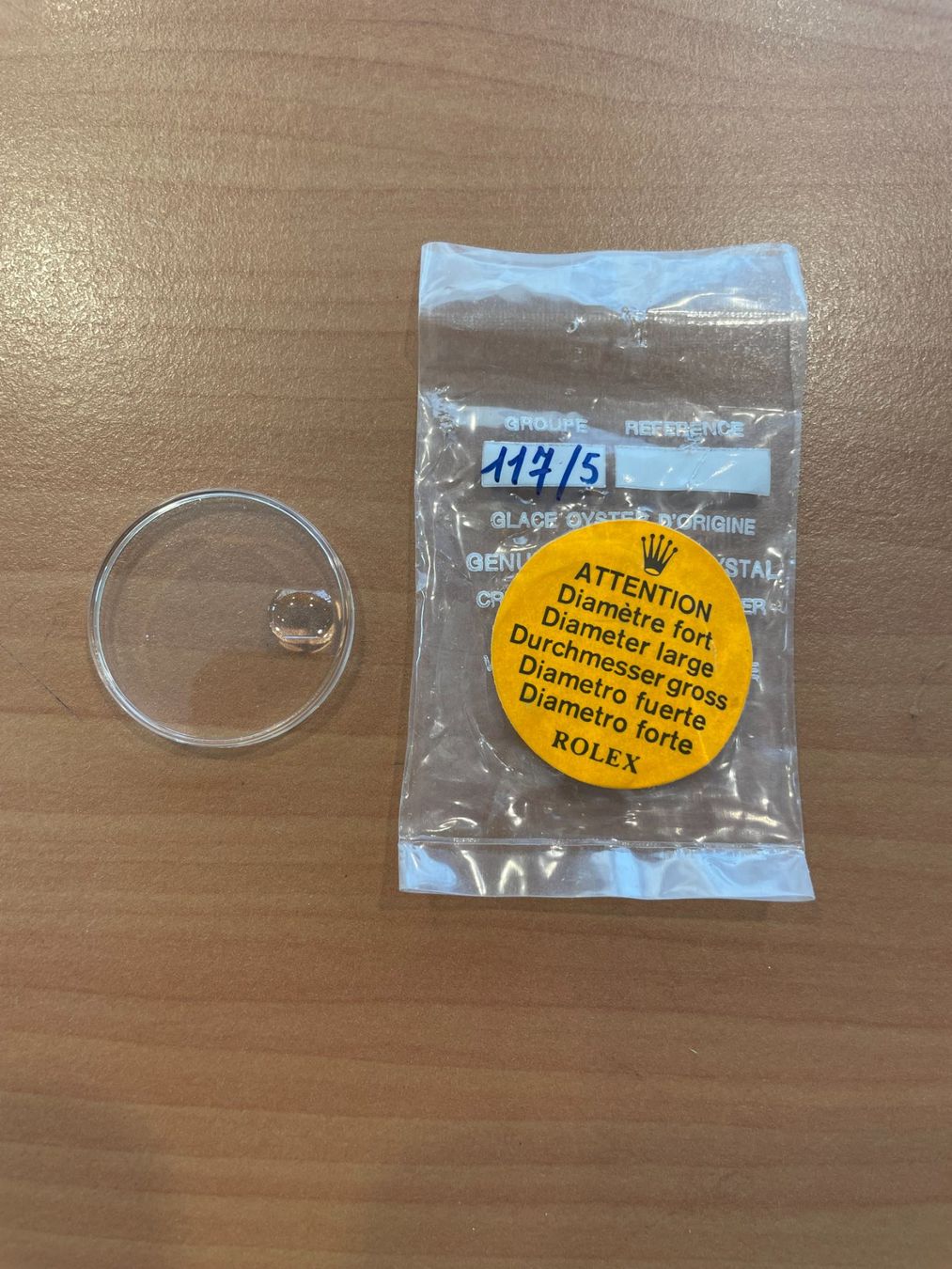 Rolex Orologi: Rolex Oyster Glas Nr. 117/5 – Nuovo (secondo la descrizione) da zürich venduto da Michelbourquin