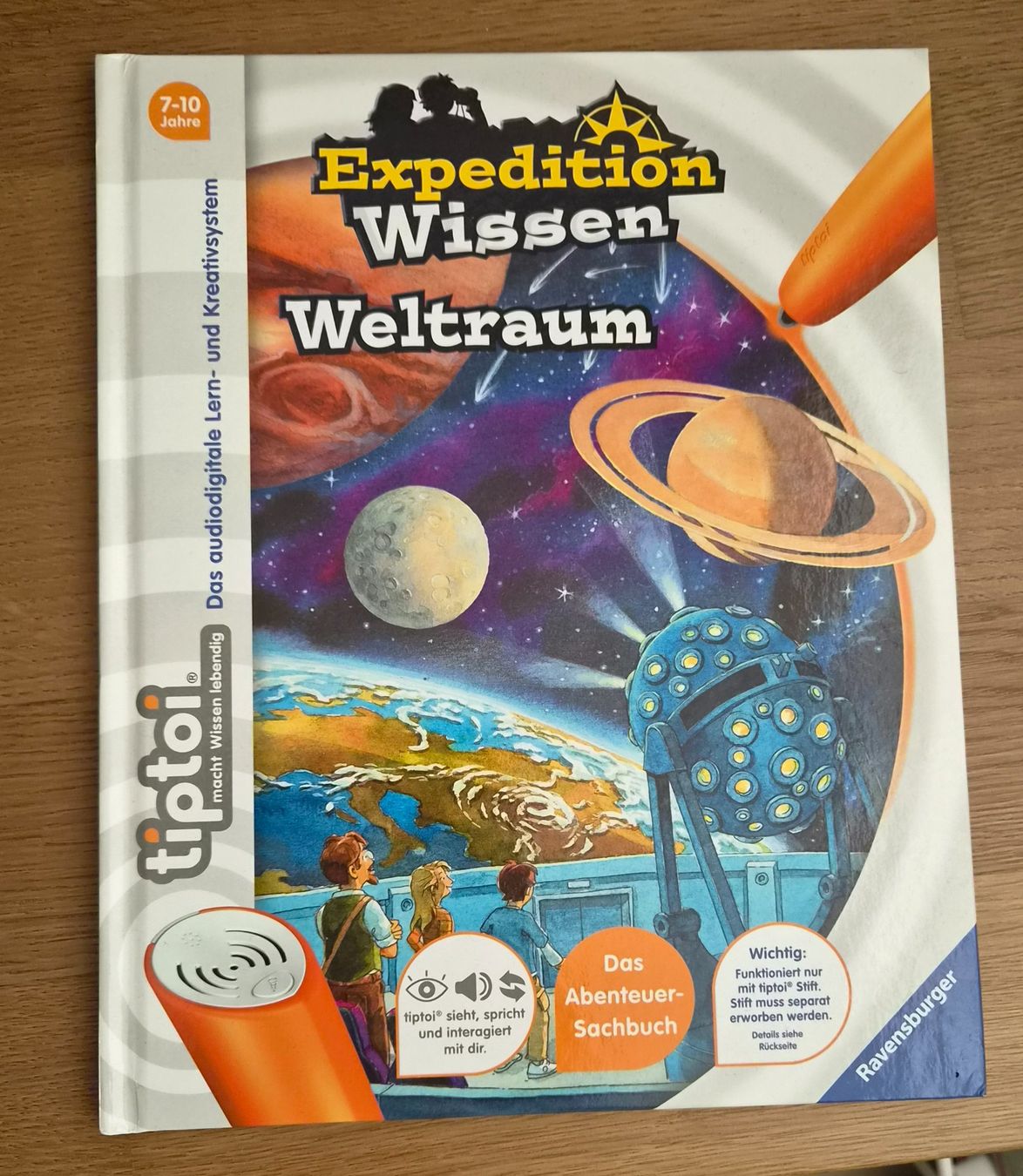Livres: tiptoi Expedition Wissen Weltraum – D'occasion à DomatEms par Gambon