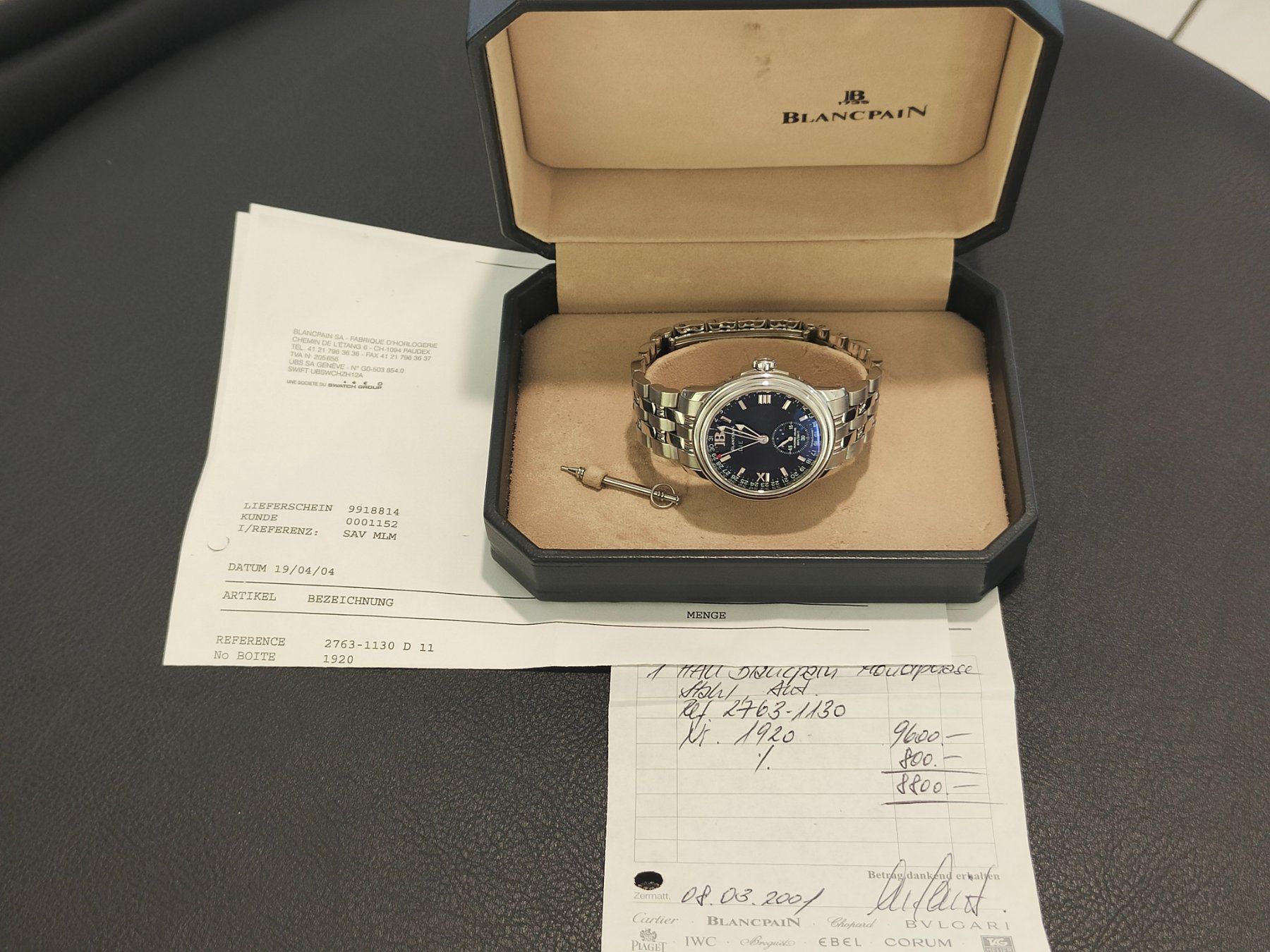 Blancpain Uhren: Blancpain Léman Moonphase - 2763-1130A-53 – Gebraucht aus Zürich von Stargold-Uhren 9