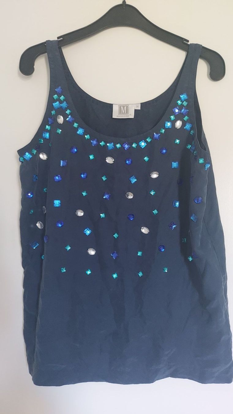 Madeleine Top: Top aus Seide – Usato da Winterthur venduto da ann_7lxx