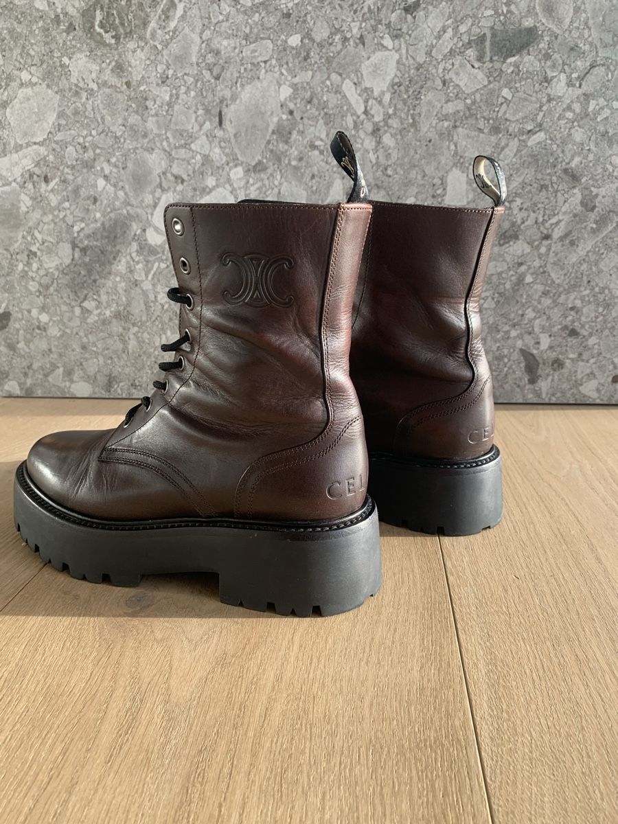 Celine Scarpe da donna: Celine Boots Vintage Brown – Usato da Tuggen venduto da MoBa-Vintage 4
