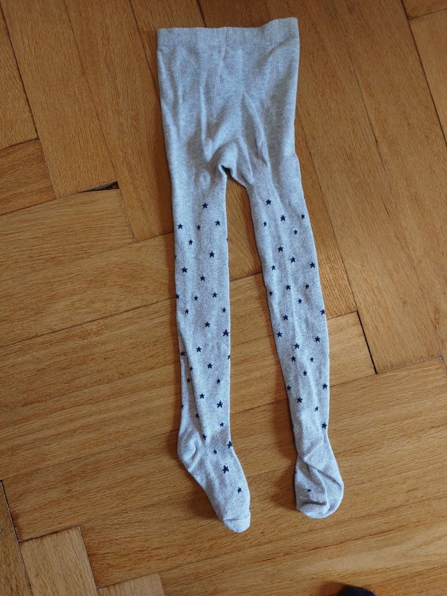Strümpfe & Strumpfhosen: 2x Mädchen Strumpfhose, Grösse 98, C&A, Grau, Sterne – Gebraucht aus Bern von Elisa64 1
