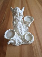Engel Kerzenhalter weiss guter Zustand