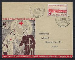 Rotes Kreuz 1939 Brief gestempelt    14673