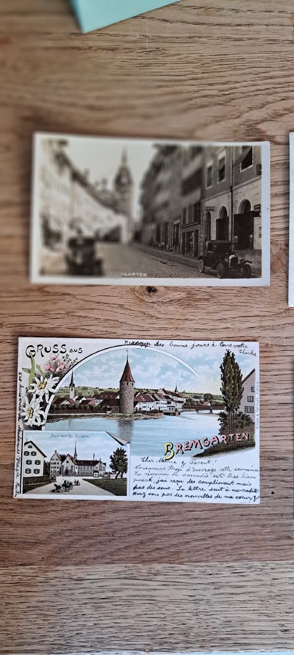 Cartoline postali: Ansichtskarten Konvolut Bremgarten AG – Usato da Künten venduto da Rocchi71 3