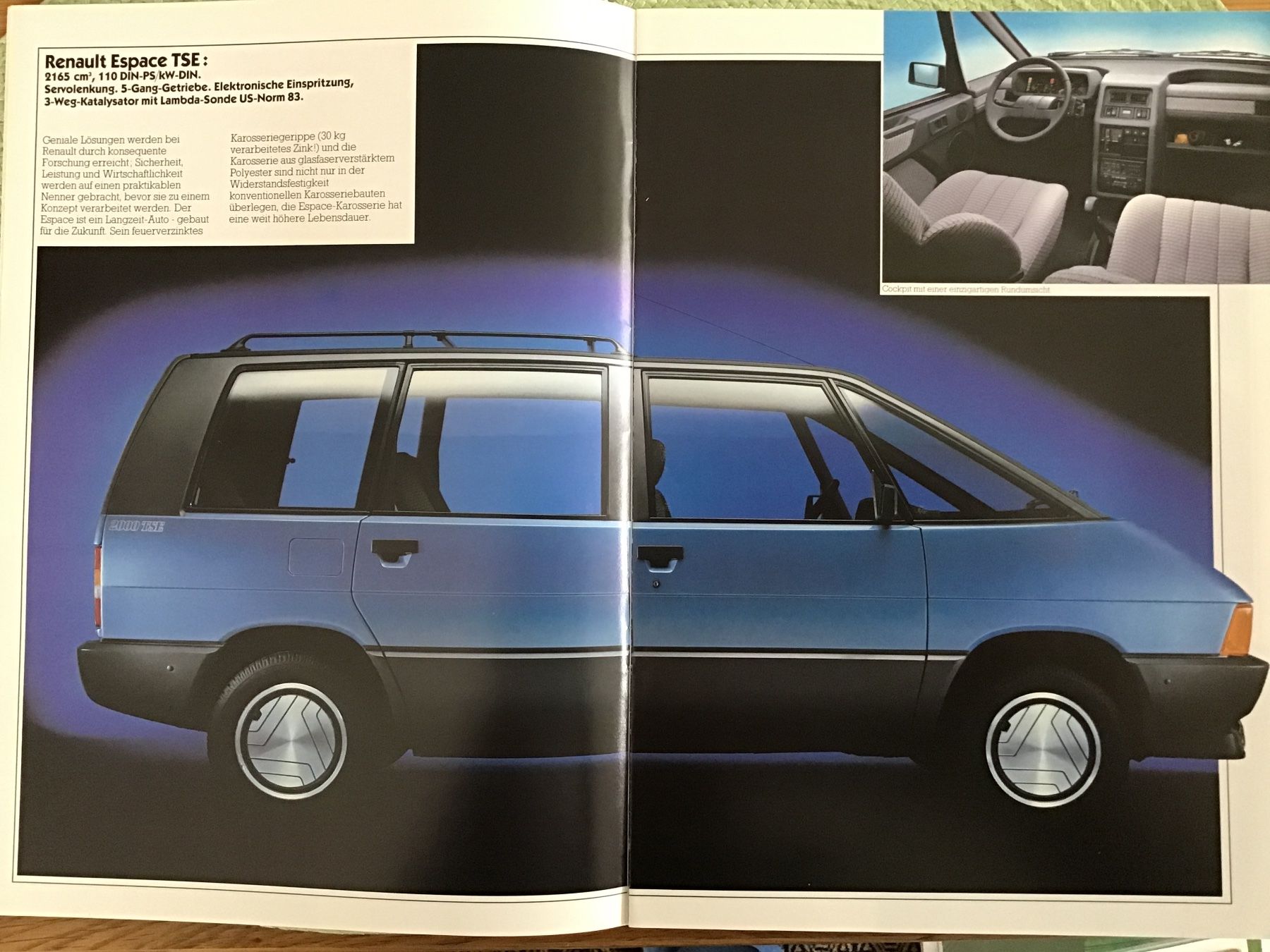 Renault Documenti: Renault Espace Verkaufsprospekt 22 Seiten – Usato da Scherzingen venduto da Starseller62 3