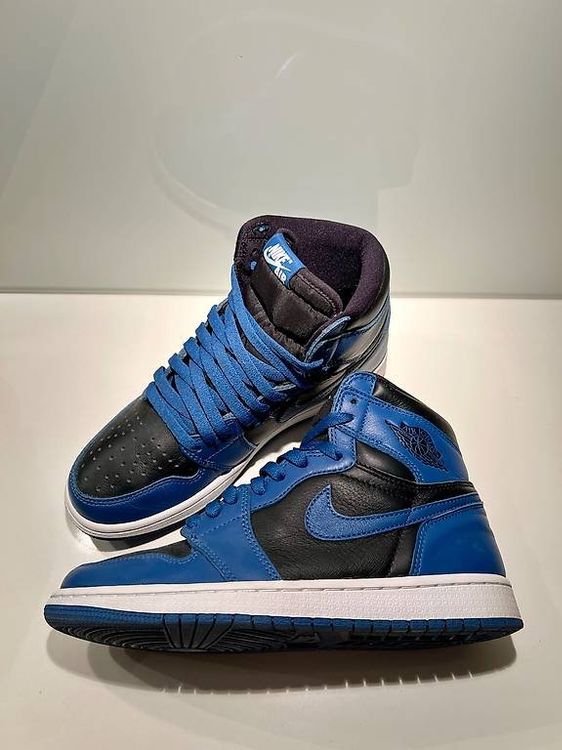 AIR JORDAN MID, black/royal 40, neuwertig! (Neu