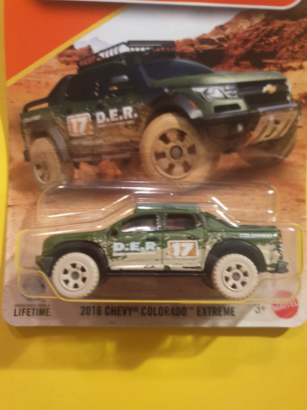 Matchbox Modellini d'auto: Matchbox 2016 CHEVY COLORADO EXTREME – Nuovo e nell'imballaggio originale da Oftringen venduto da Rotor 1