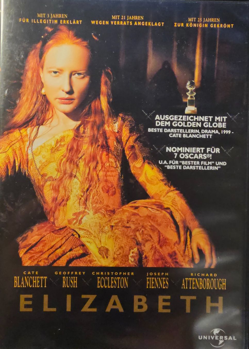 Tous les DVDs: Elizabeth – D'occasion à Wahlen b. Laufen par Cg10
