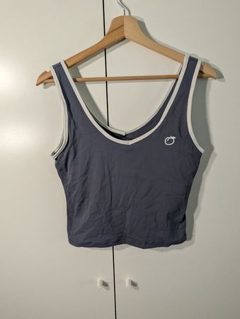 Peachy Passion Tanktop grau/blau Grösse XL guter Zustand