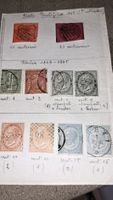 Briefmarken Sammlung, Italien und Kirchenstaat, 1867 