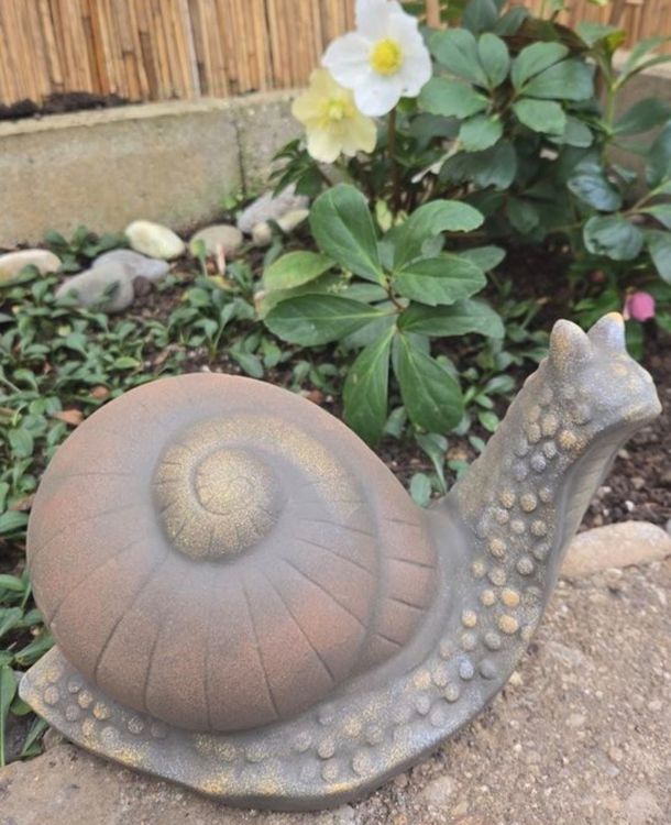 CRISTALICA Glasspirale Als Gartenskulptur – Mundgeblasen, Frostsicher, 55 Cm Hoch In Blau