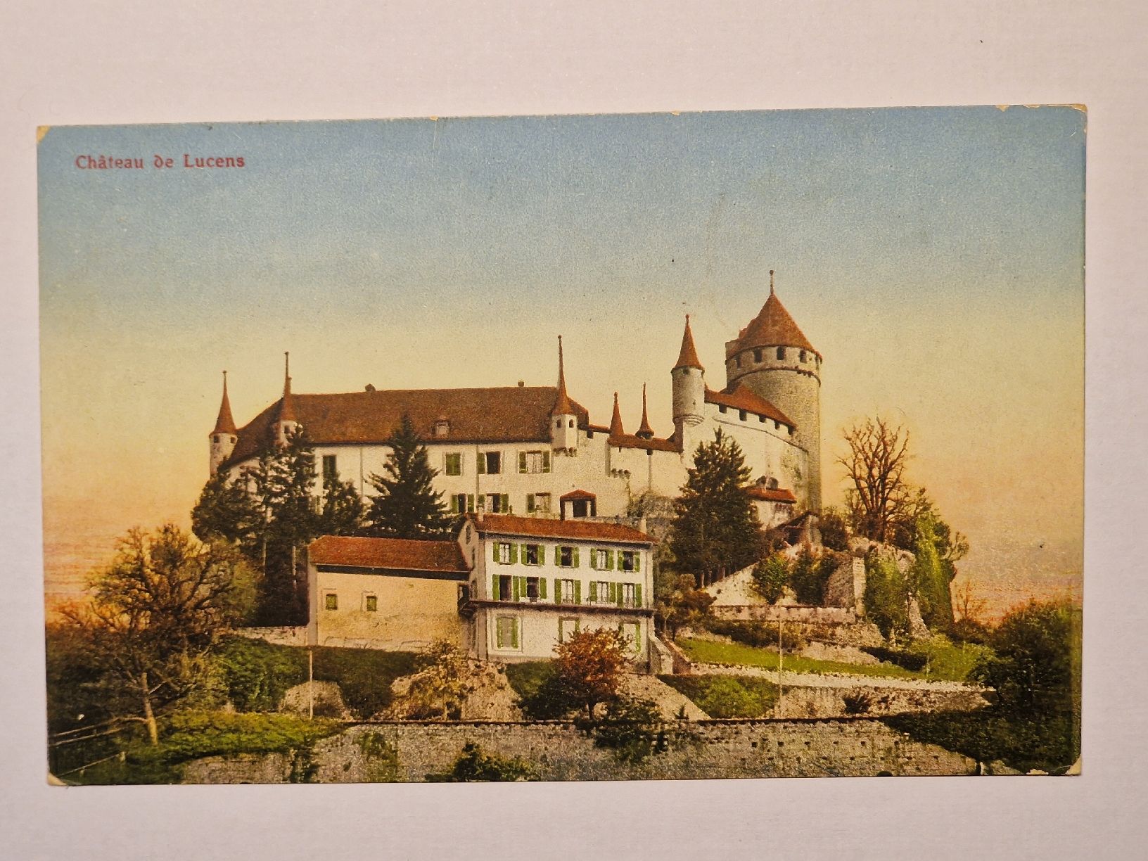 Cartoline postali: Chateau de Lucens – Usato da Rüegsauschachen venduto da Hbru