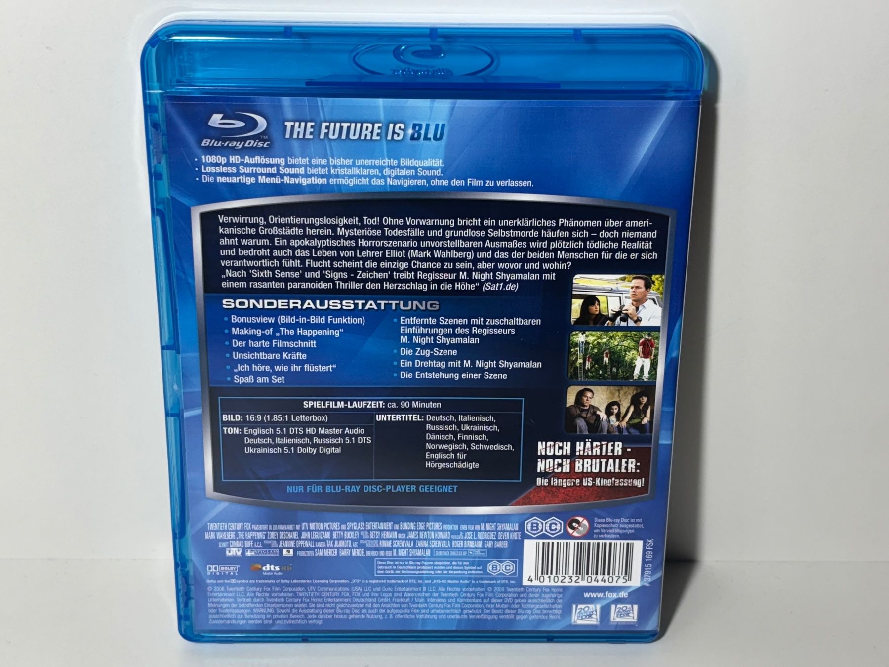 Tutti i DVDs: The Happening Blu Ray – Usato da Wilderswil venduto da Sstriker 1