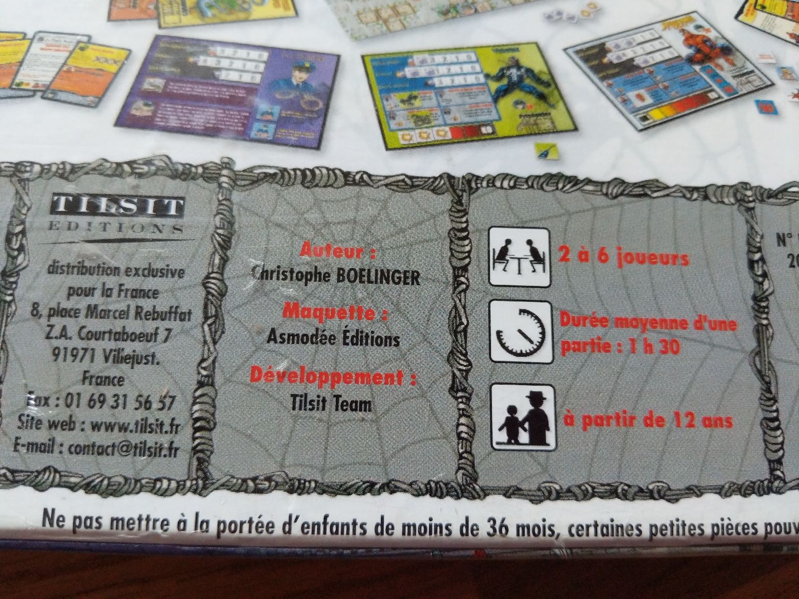 Jeux: Spider-Man Jeu, Tilsit Editions, francais – Neuf (Voir description) à Oberdiessbach par melvinj 2