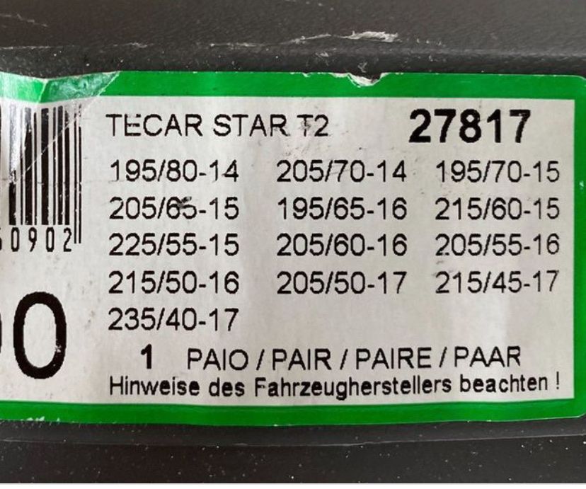 Catene da neve: Schneeketten Tecar Star T2, div. Grössen. – Usato da Gelterkinden venduto da Cookie8 2