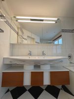 Spiegelschrank + Laufen Waschtisch/Spülbecken/Doppel Lavabo