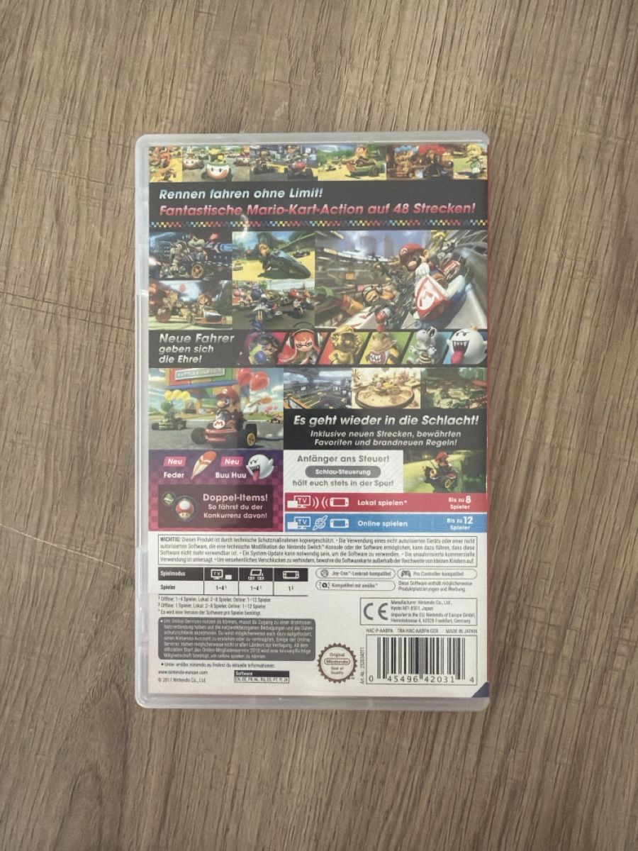 Nintendo Spiele: Mario Kart 8 Deluxe Nintendo Switch – Gebraucht aus Hagendorn von masterchieff 1