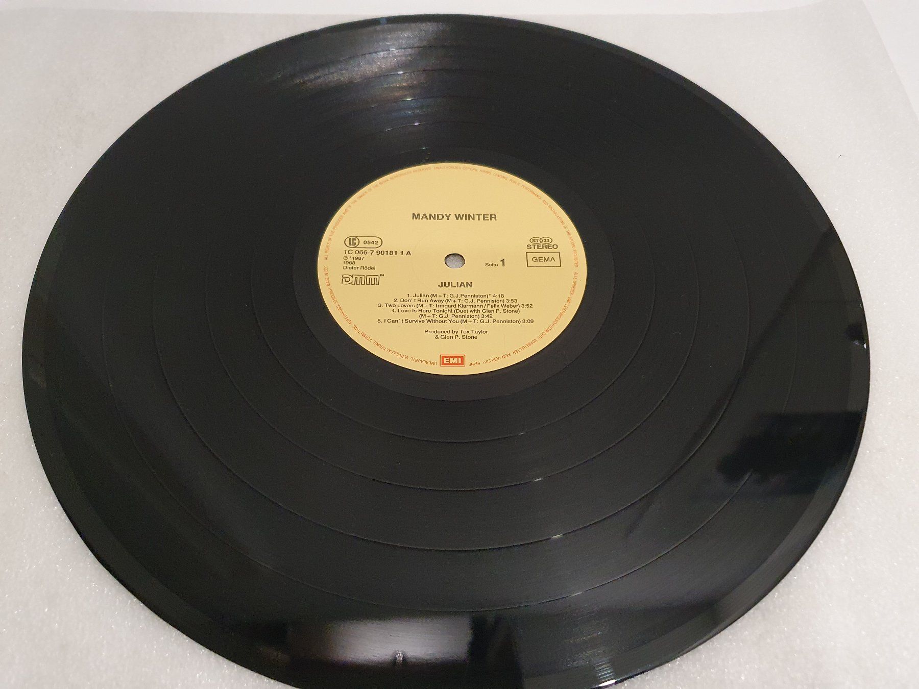 Dischi in vinile: Mandy Winter – Julian – Usato da Uster venduto da Vinyl-Leidenschaft 2