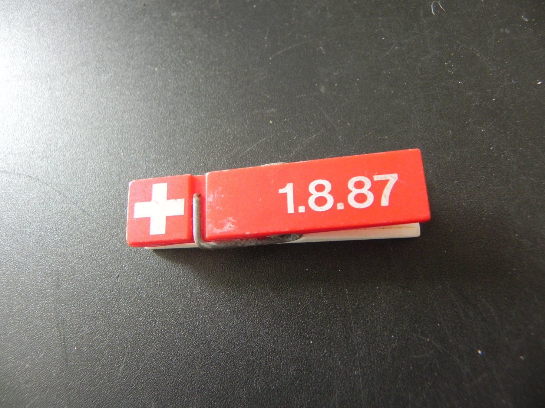 Broschen & Nadeln: Abzeichen 1. August 1987 – Gebraucht aus Biel/Bienne von Gogolozi