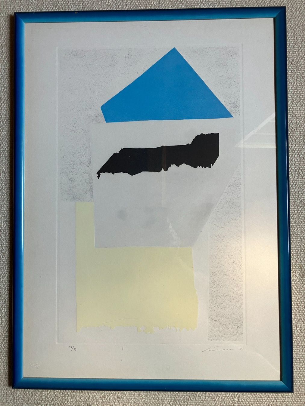 Grafica & Litografie: Giuseppe Santomaso, grosse Litho – Usato da Männedorf venduto da Amleto3